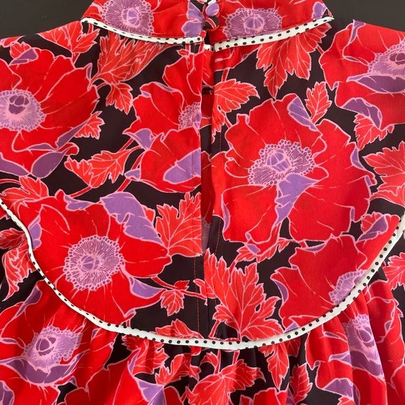 Who What Wear Floral Blouse - Picture 5 of 7